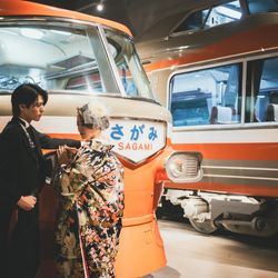 【この列車は ふたりの未来行き！】ロマンスカーミュージアム挙式＆フォト相談会