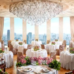 ラ・フェット ひらまつの披露宴会場・演出写真1枚目