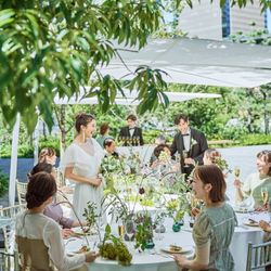 【160万優待*ギフト1万】緑*光*チャペル&貸切ガーデン×豪華試食