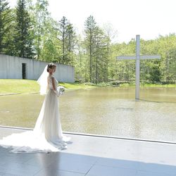 星野リゾート  トマム 水の教会の写真1枚目