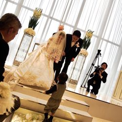 無事新郎新婦の元へ💍