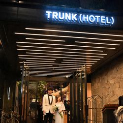 トランクホテルのエントランス♡