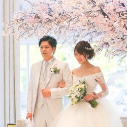 高砂に到着!
旦那はスピーチ前で緊張してます😆