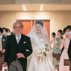 父とのバージンロード
もう、大好きとありがとうが溢れ出て、
楽しくてたまらなかった