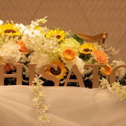 新婦側にはセサミストリート アーニー♡
私が一番好きなアーニーにしました！新郎側にはアーニーのお友達バートです♪
ゲストテーブルと統一させました。