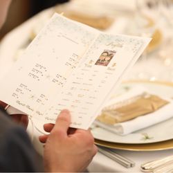 席次表も想いの詰まった手作り