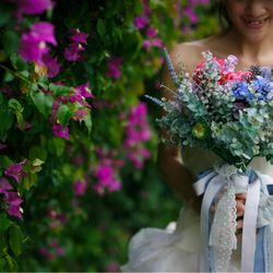 フォトツアー用のアーティフィシャルブーケ。写真映えしました!