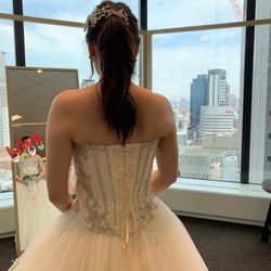 ドレス試着👗@Amtteliebe
ボリュームあるけど軽くて歩きやすい🙆🏻👌✨