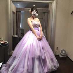 ラプンツェル風なドレスです?チュールドレスが可愛すぎます?