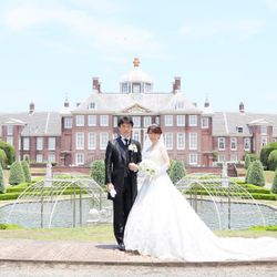 ハウステンボスで挙げたhitomiさんの結婚披露宴・挙式カバー写真1枚目