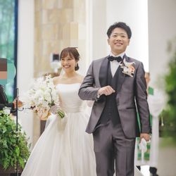 八芳園で挙げたgrelue10さんの結婚披露宴・挙式カバー写真1枚目