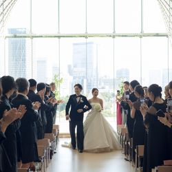パレスホテル東京(PALACE HOTEL TOKYO)で挙げたaauaiaさんの結婚披露宴・挙式カバー写真1枚目
