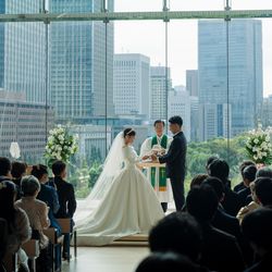 パレスホテル東京(PALACE HOTEL TOKYO)で挙げたami_plcwedさんの結婚披露宴・挙式カバー写真1枚目