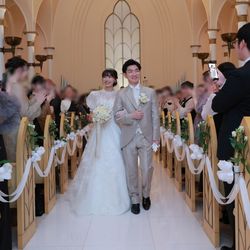 ディズニーアンバサダー®️ホテルで挙げた__ohinano__さんの結婚披露宴・挙式カバー写真1枚目