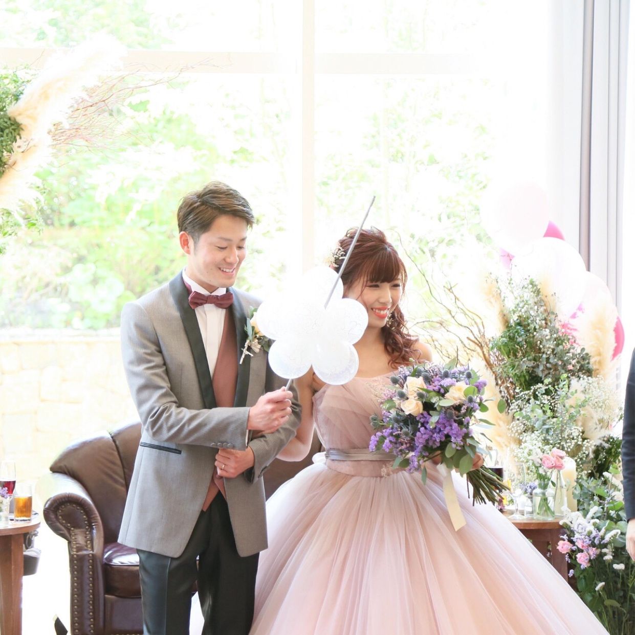 披露宴パーティのカバー写真