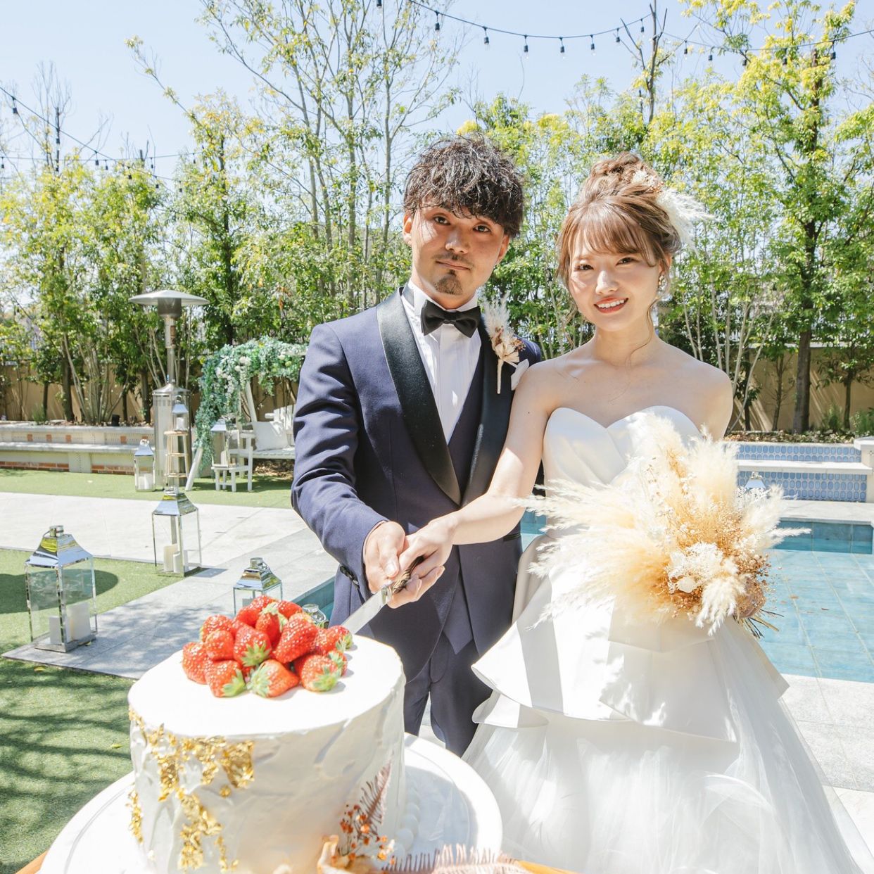 披露宴パーティのカバー写真