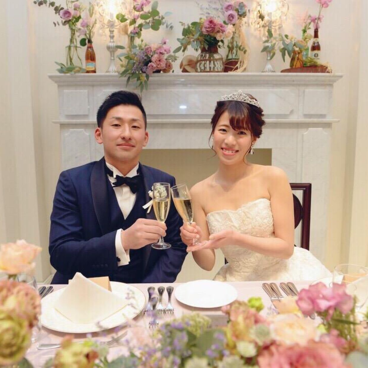 披露宴パーティのカバー写真