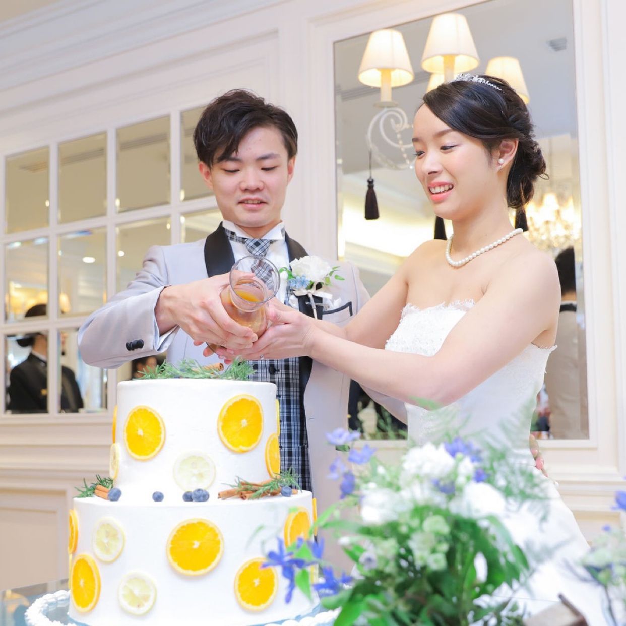 披露宴パーティのカバー写真