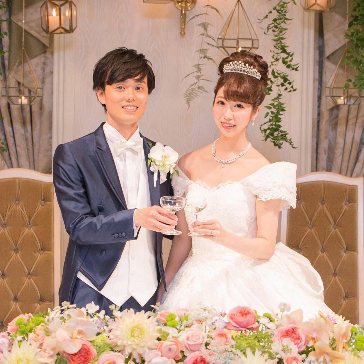 披露宴パーティのカバー写真