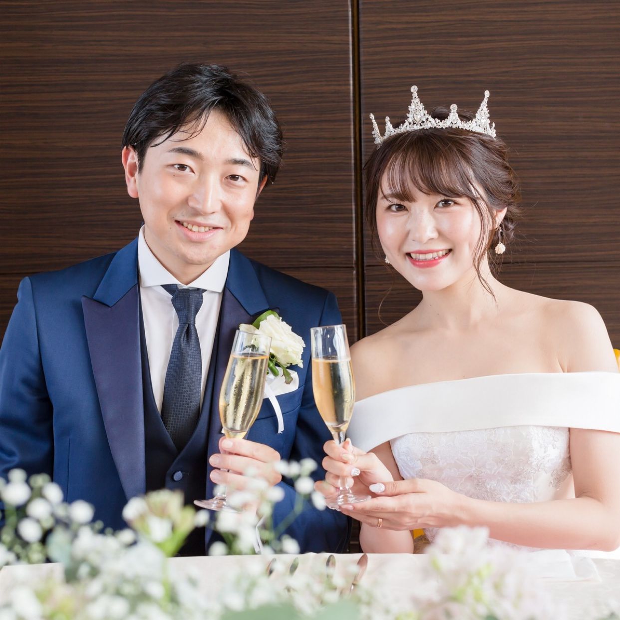 披露宴パーティのカバー写真