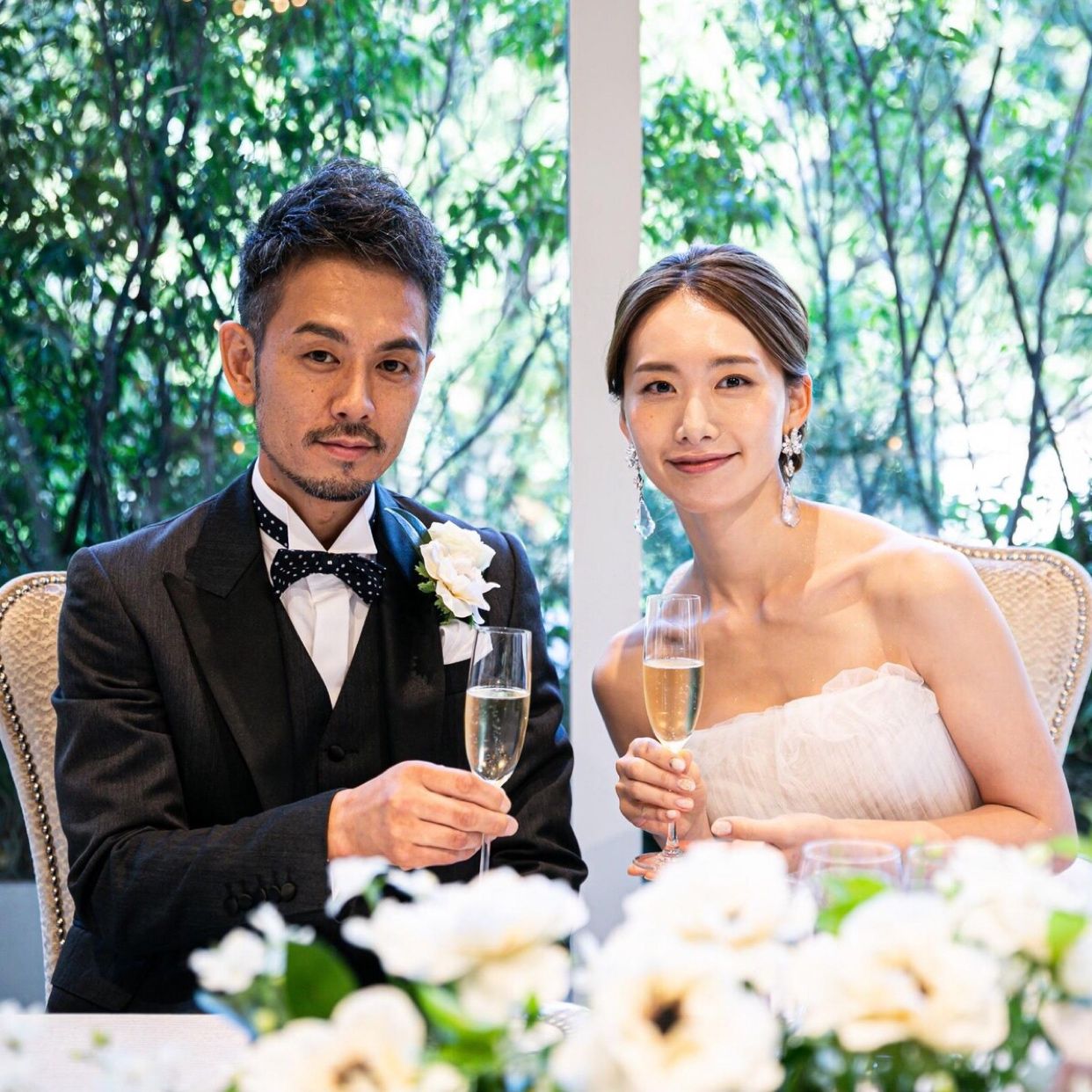 披露宴パーティのカバー写真