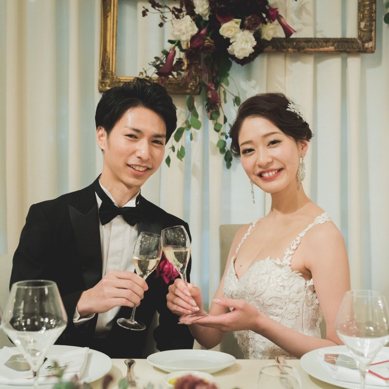 披露宴パーティのカバー写真