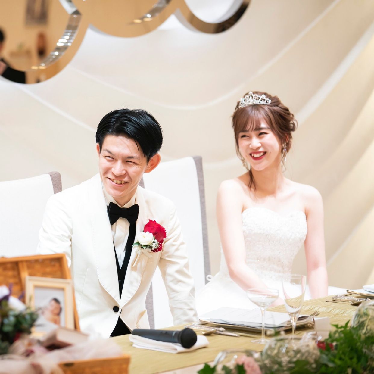 披露宴パーティのカバー写真