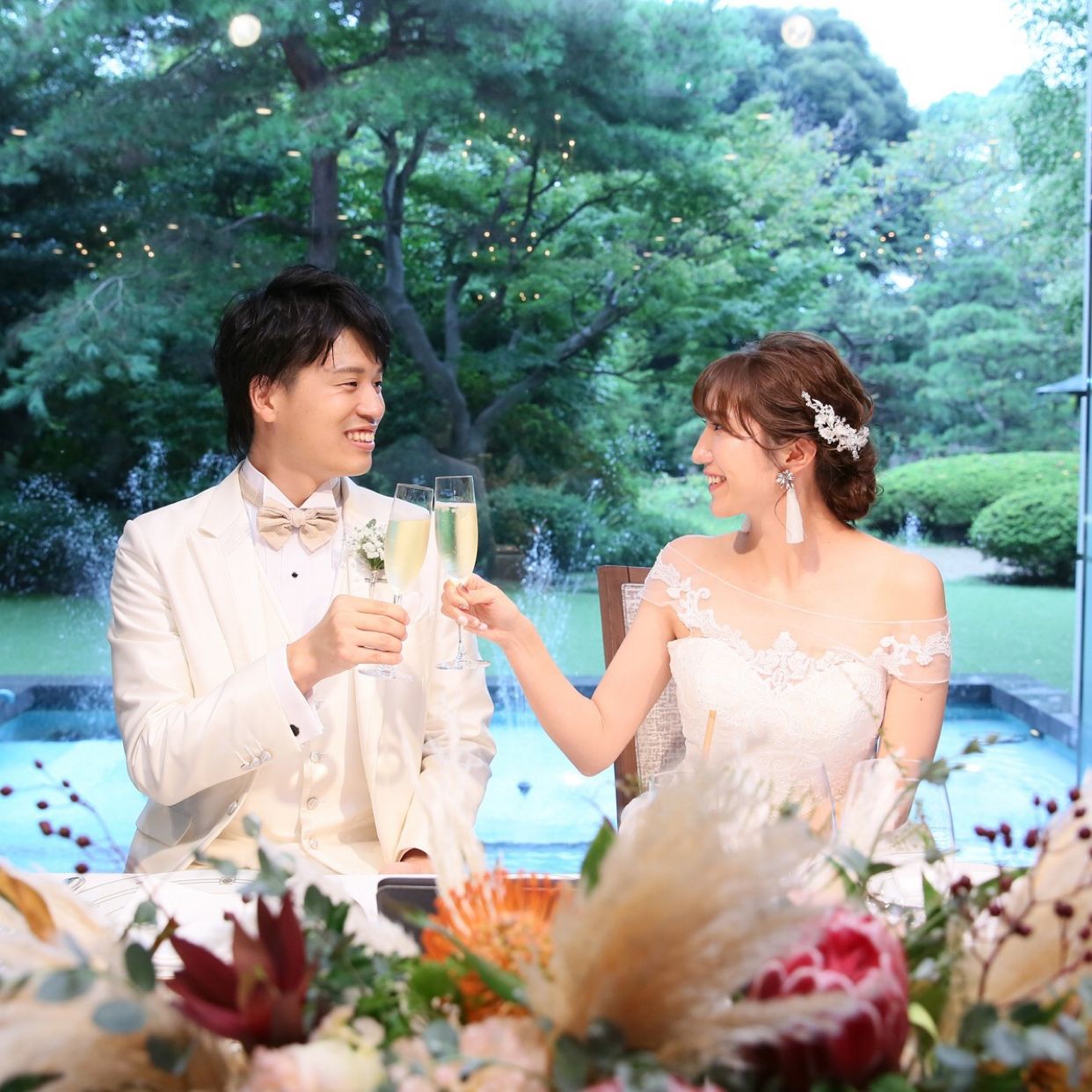 披露宴パーティのカバー写真