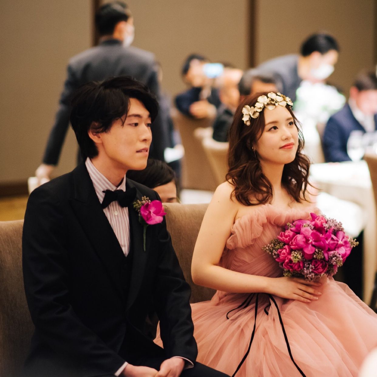 披露宴パーティのカバー写真