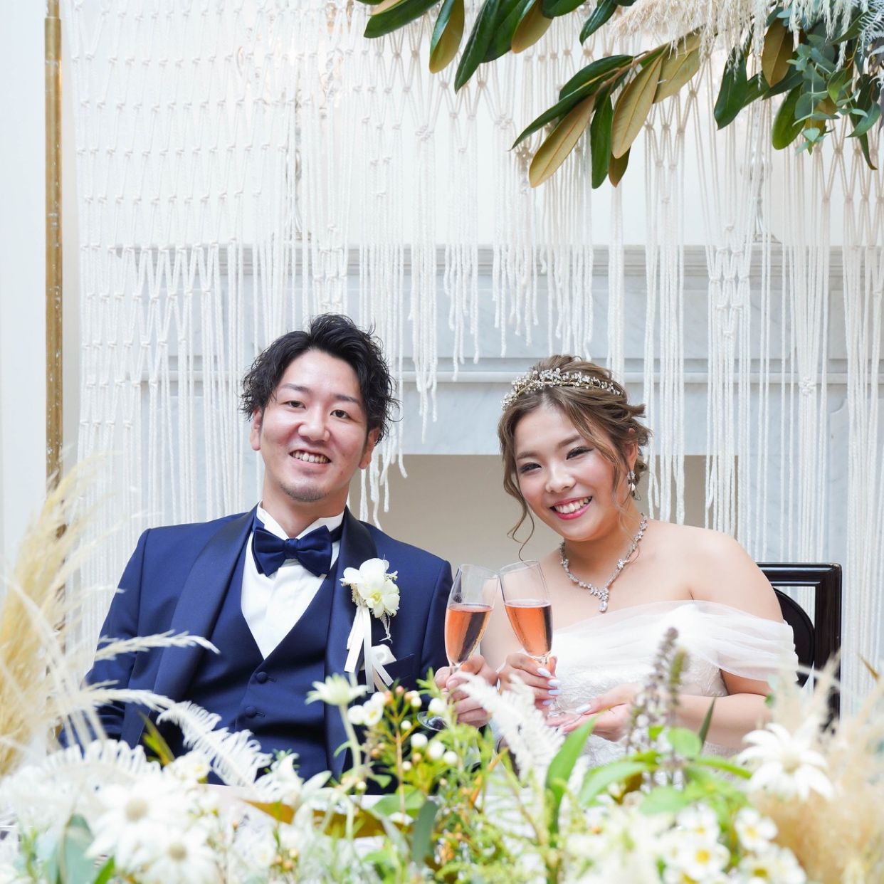 披露宴パーティのカバー写真