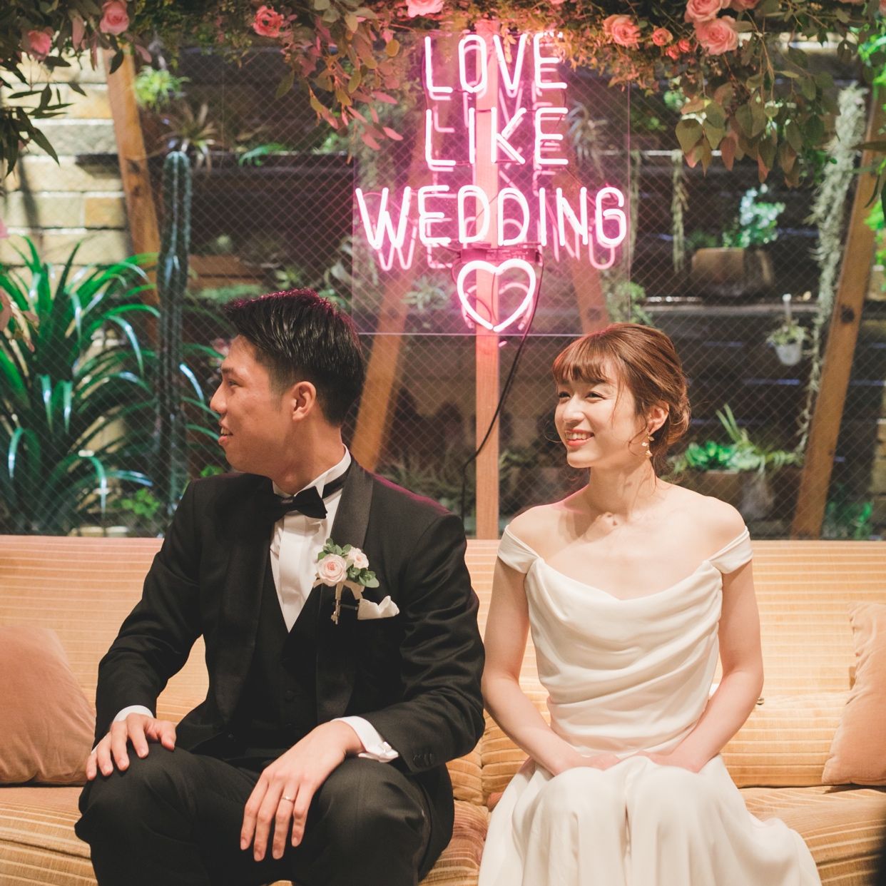 披露宴パーティのカバー写真