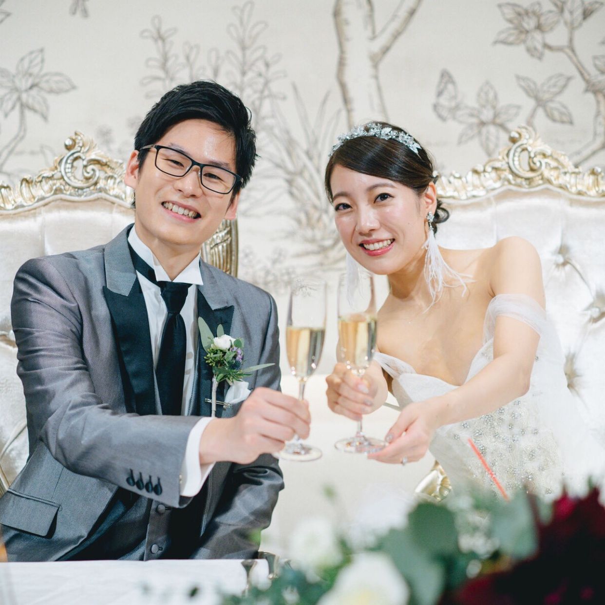 披露宴パーティのカバー写真