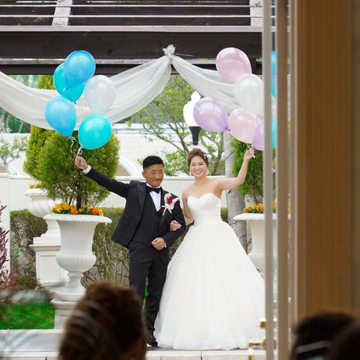 披露宴パーティのカバー写真