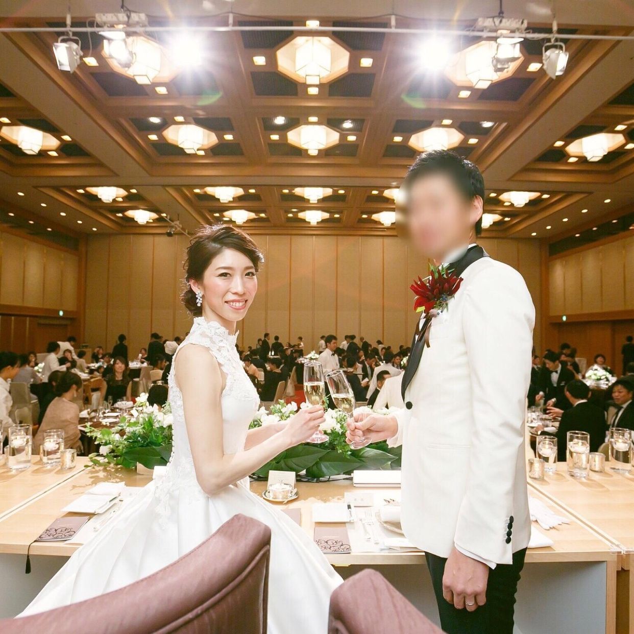 披露宴パーティのカバー写真