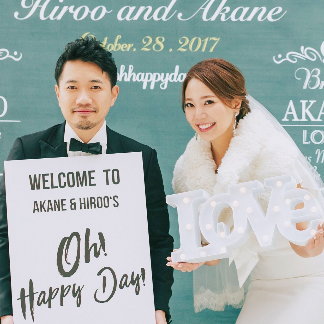 披露宴パーティのカバー写真