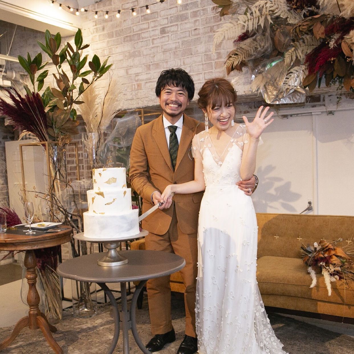 披露宴パーティのカバー写真