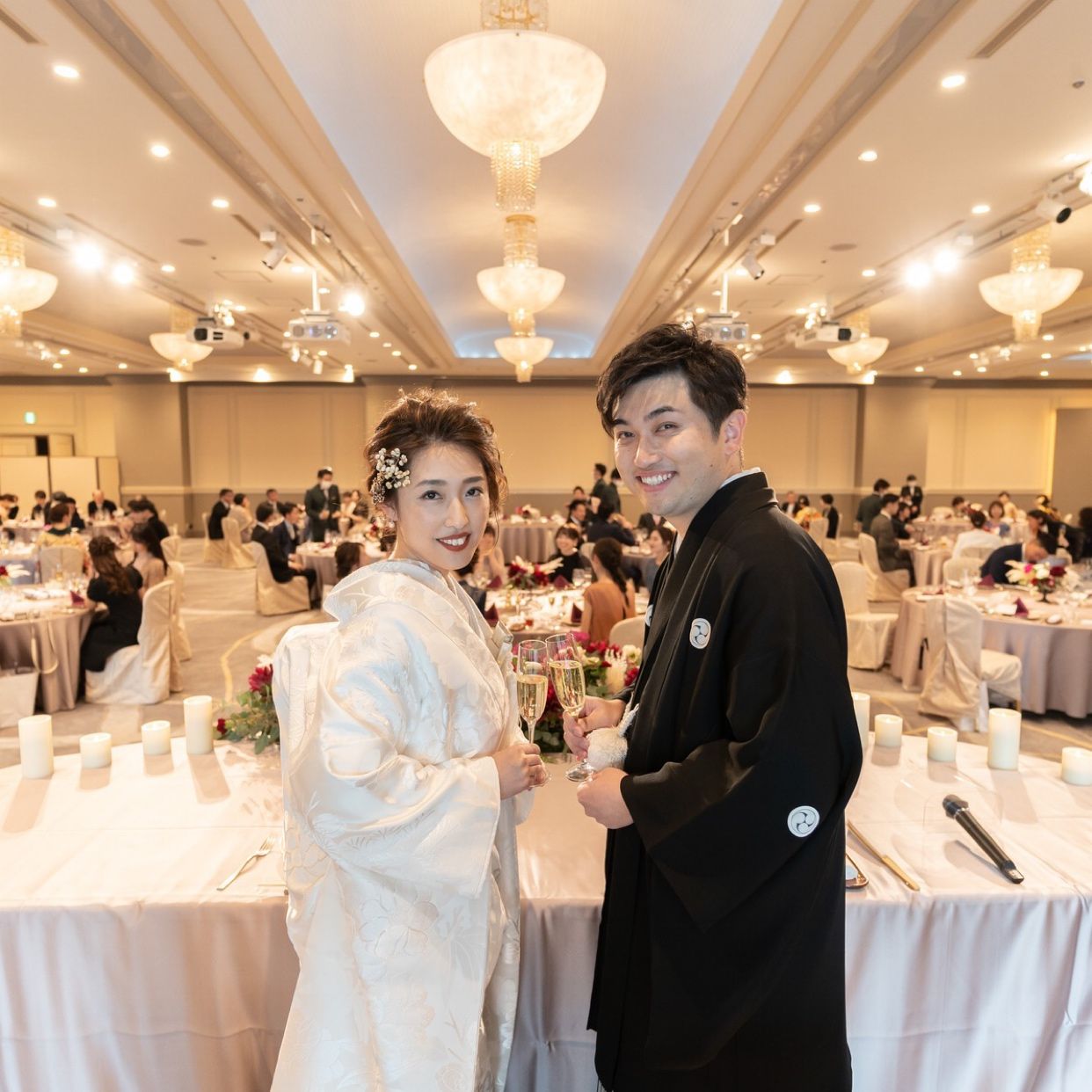 披露宴パーティのカバー写真