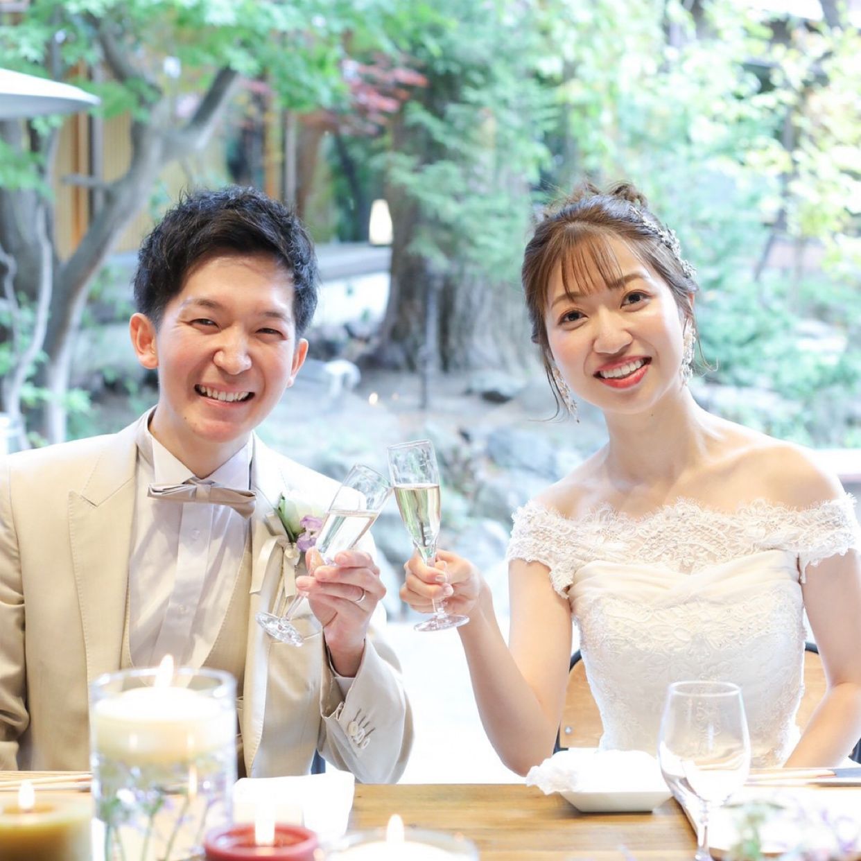 披露宴パーティのカバー写真