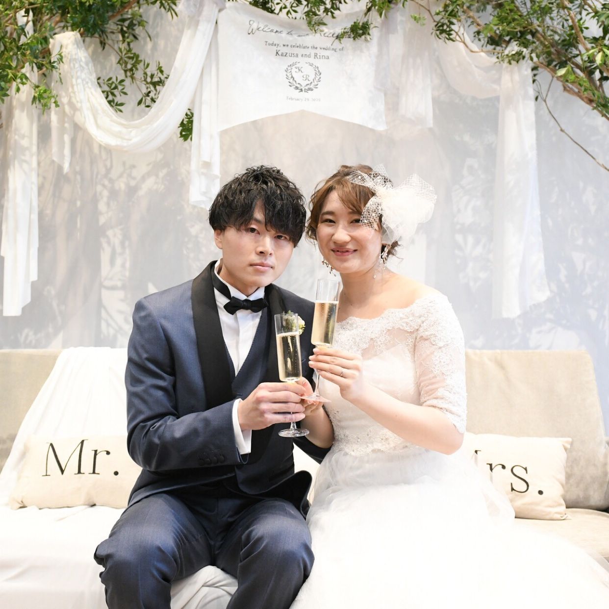 披露宴パーティのカバー写真