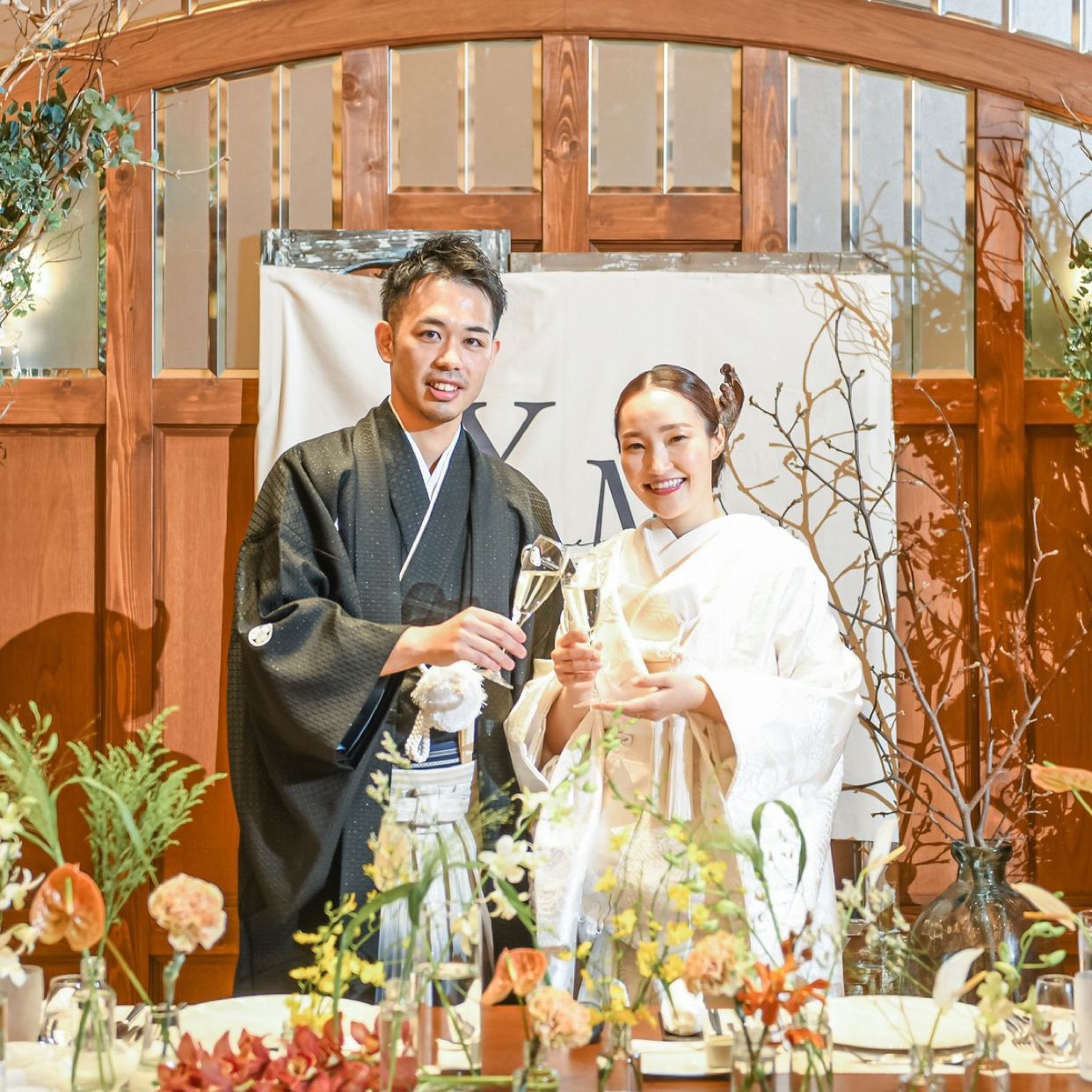 披露宴パーティのカバー写真