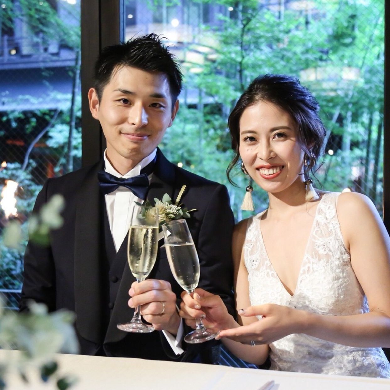 披露宴パーティのカバー写真