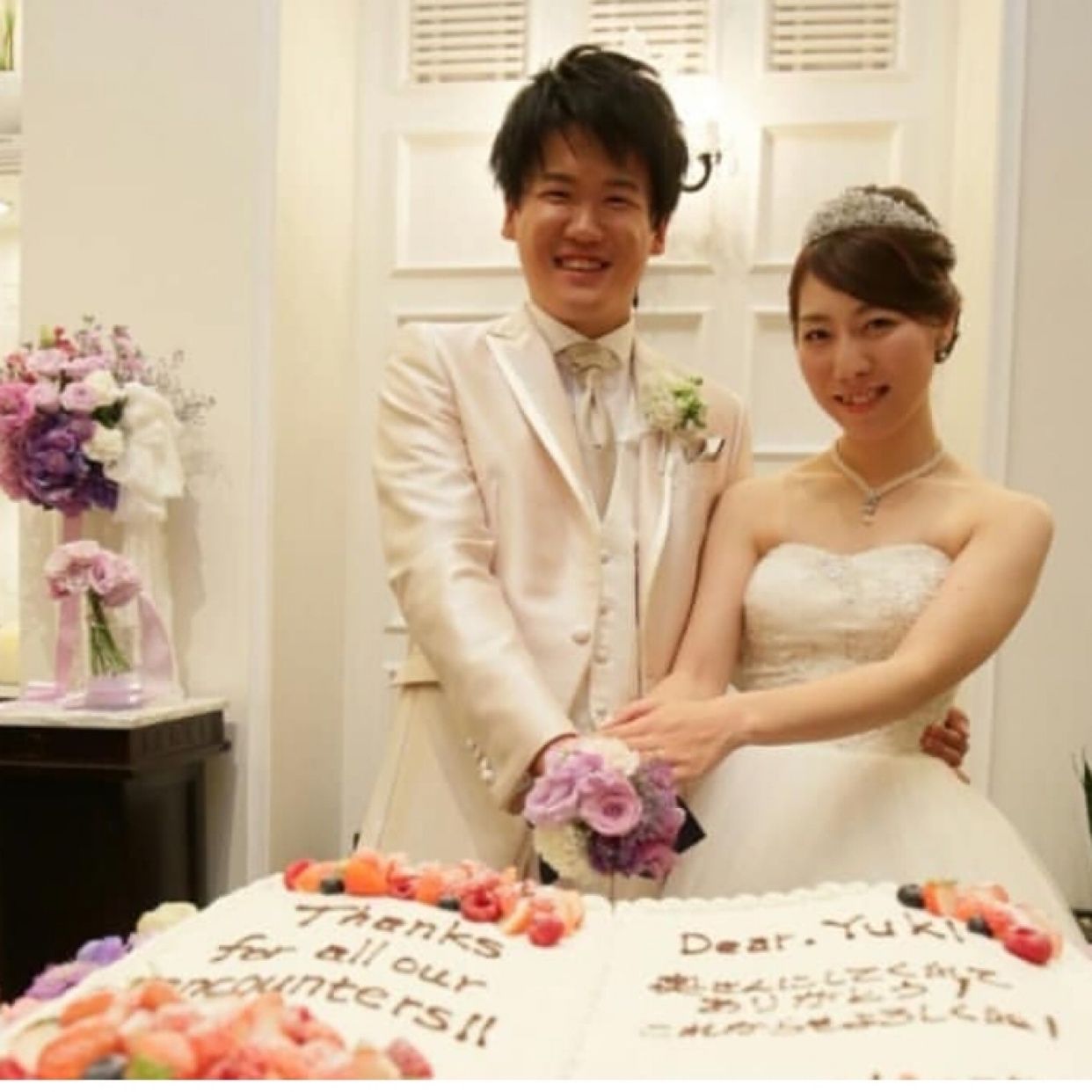 披露宴パーティのカバー写真