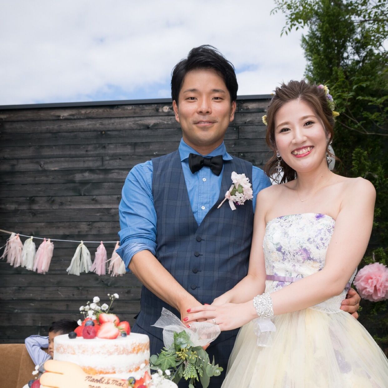 披露宴パーティのカバー写真