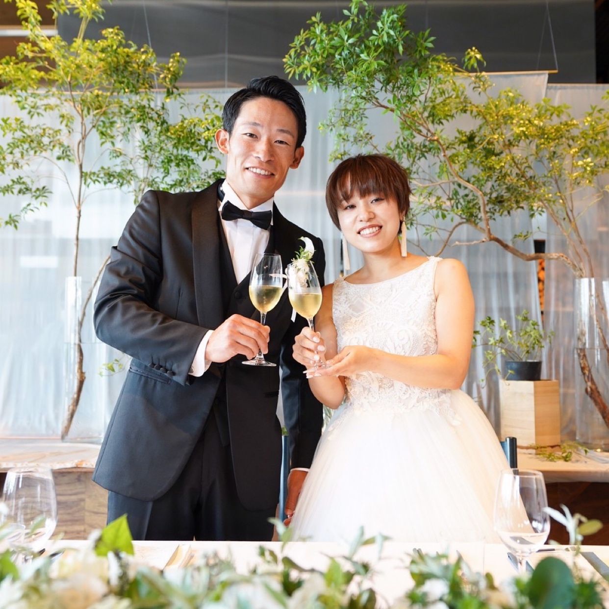 披露宴パーティのカバー写真