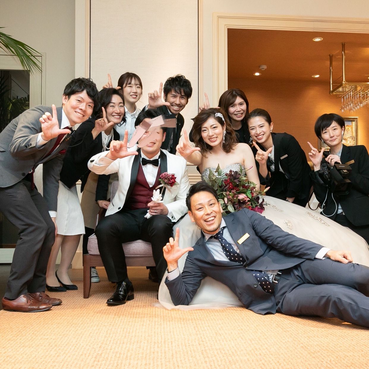 披露宴パーティのカバー写真