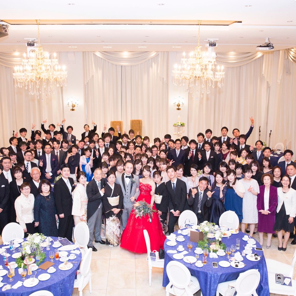 披露宴パーティのカバー写真