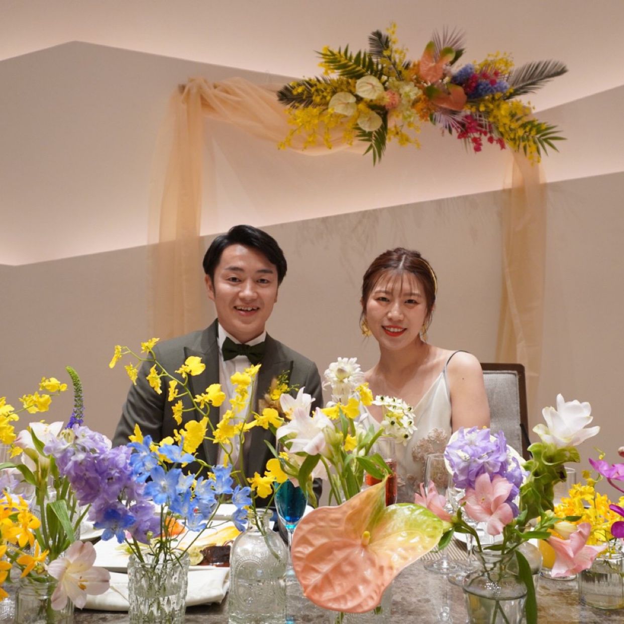 披露宴パーティのカバー写真