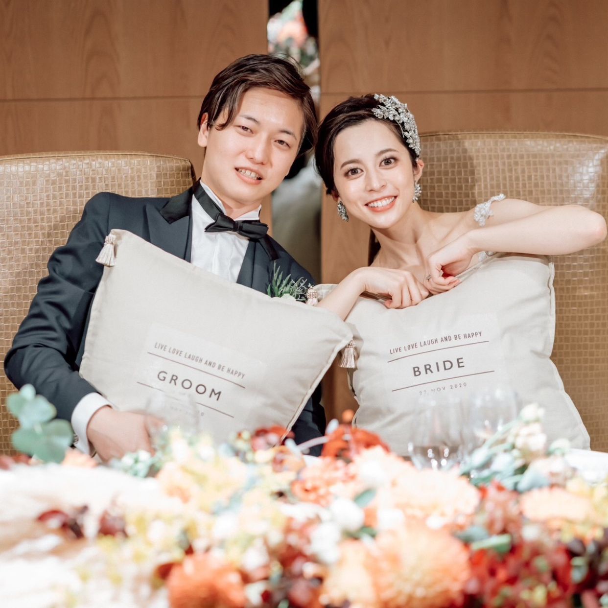 披露宴パーティのカバー写真