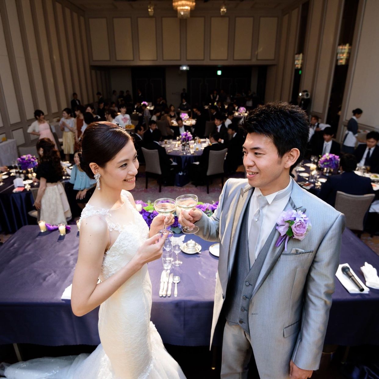 披露宴パーティのカバー写真