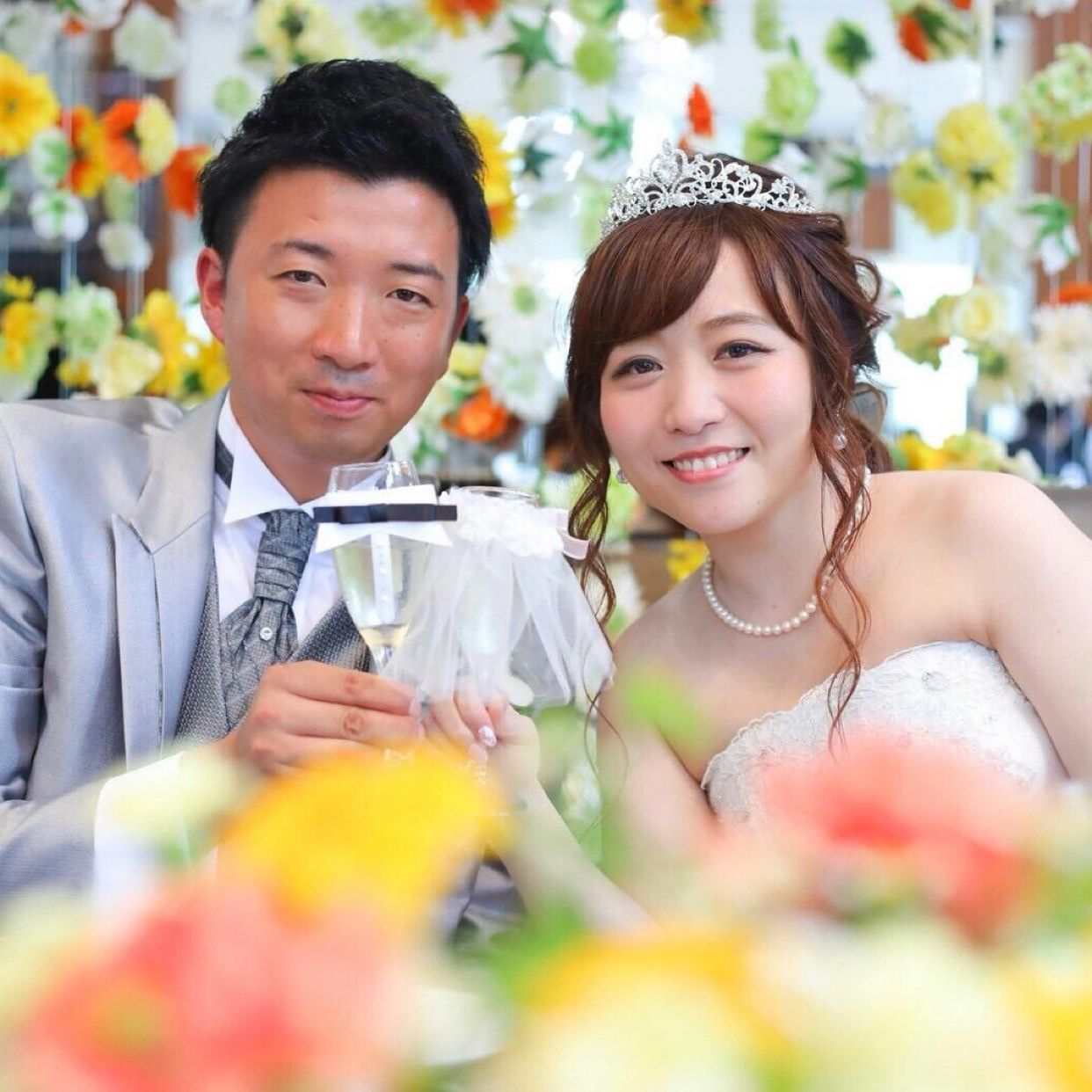 披露宴パーティのカバー写真